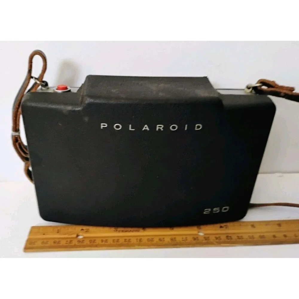 Vintage Polaroid Automatic 320 Land Camera Folding Bellows As Is Loose Wire
